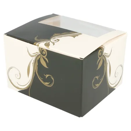 Boîte Pâtissière blanche avec fenêtre