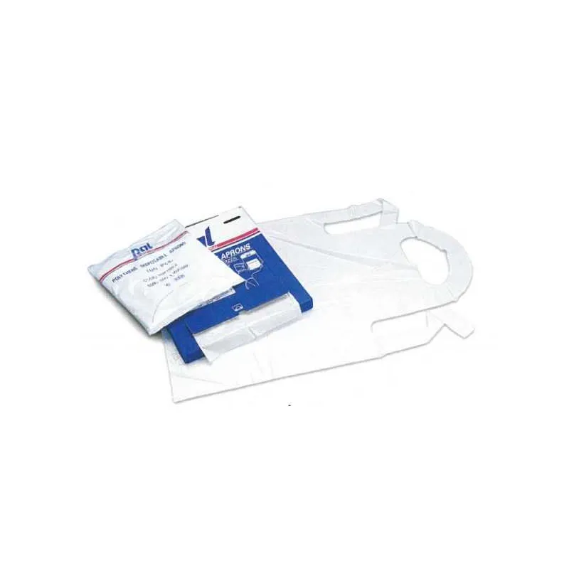 Tablier Jetable Plastique pour Pâtissier, Boulanger, Cuisinier