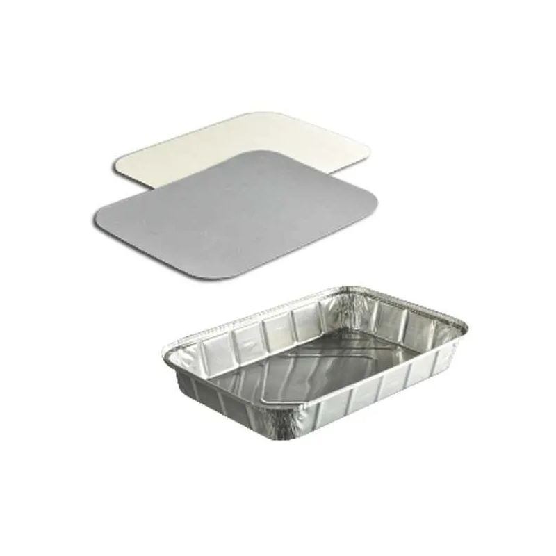 Plat à four en aluminium et opperculable pour Boulangeries, Snacks