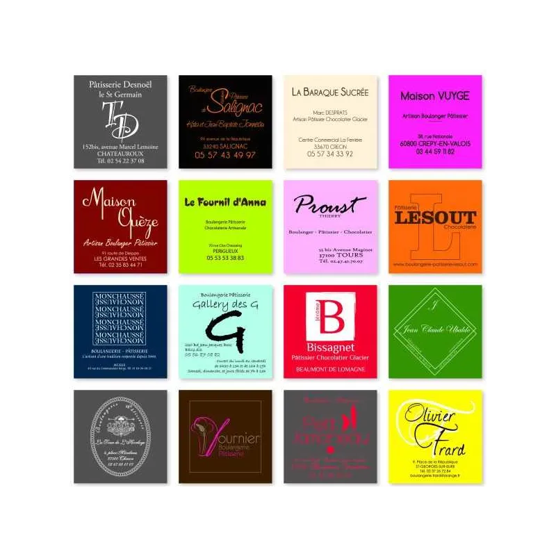 CARTEBOX BOITES PATISSIERES PERSONNALISES