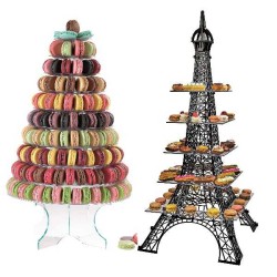 Présentoirs à macarons , une pyramide pour sublimer vos pâtisseries 