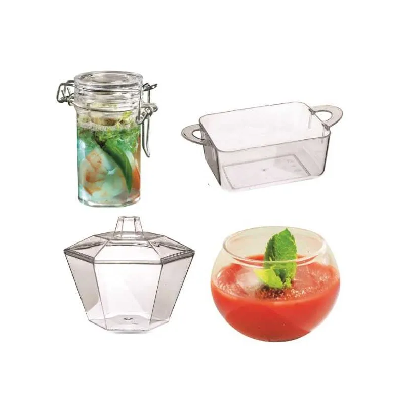 VERRINES PLASTIQUE ORIGINALES