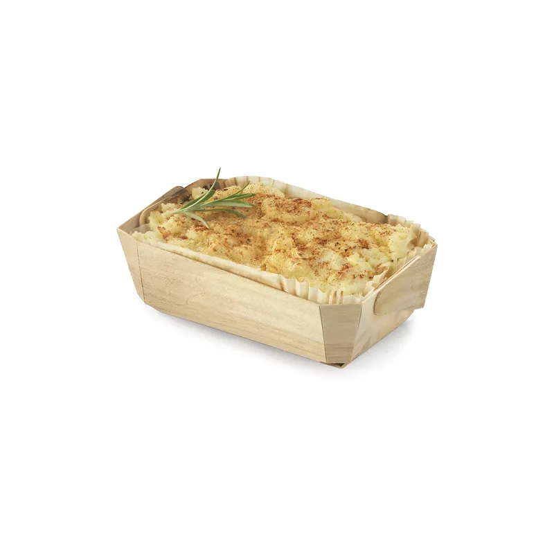 BARQUETTE DE CUISSON EN BOIS