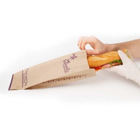 SAC SANDWICH PAPIER SANS FENETRE