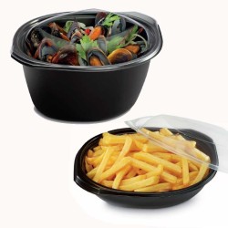 Emballages au format Wok personnalisable pour snacks et traiteurs