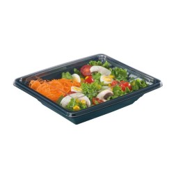 Boite salade Pyramipack, boite plastique transparente, boulangeries