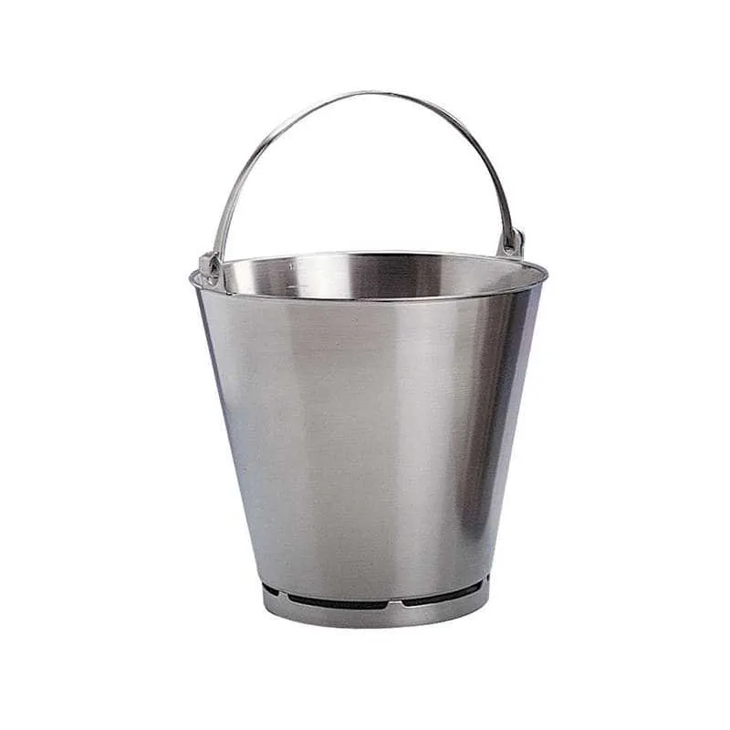 SEAU INOX GRADUÉ AVEC PIED  - 1