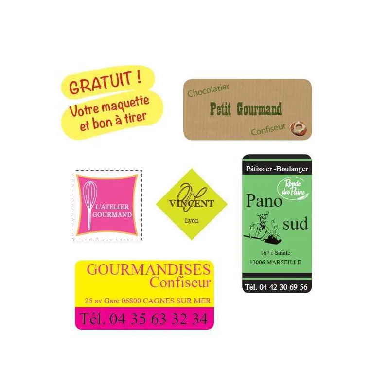 ETIQUETTES PERSONNALISES 1
