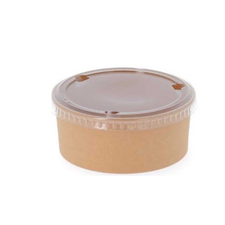 SALADIER ROND EN CARTON RECYCLABLE  - 3