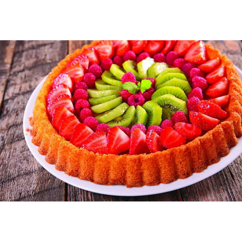 MOULES ANTI ADHESIFS TOURTIERE FRUITS FRAIS  - 1
