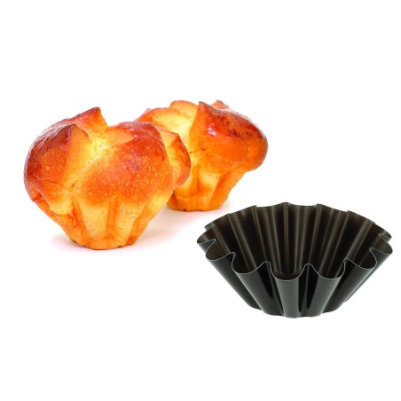 MOULES ANTI ADHESIFS BRIOCHE FOND PLAT  - 1