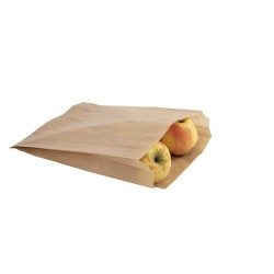 SACS FRUITS ET LÉGUMES PAPIER KRAFT TRAITÉ WS PAPA France - 1