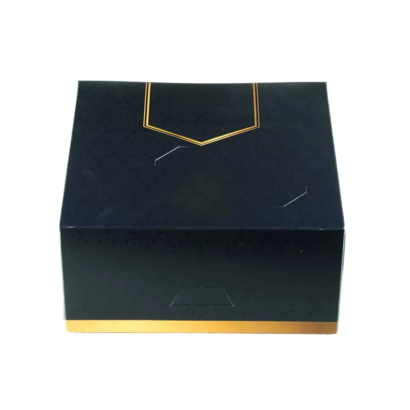 boites pâtissières noir premium