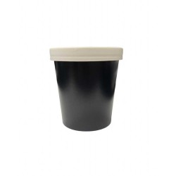 Pots a soupe glace Carton noir