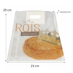 SAC GALETTE DES ROIS INGRAISSABLE BRIOCHES DES ROIS