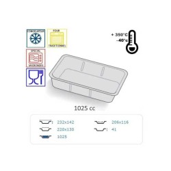 PLAT A FOUR ALUMINIUM OPPERCULABLE