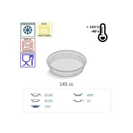 TOURTIERES ALUMINIUM