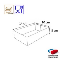 CAISSETTES PATISSIERES BLANCHES