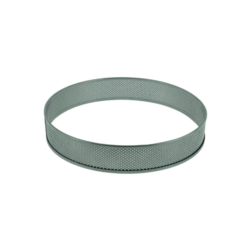Cercle perforé Inox pour cuisson de toutes vos tartes