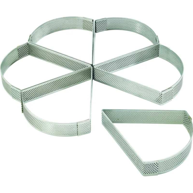 TRIANGLE PERFORE EN INOX