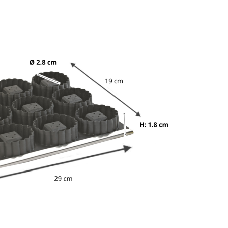 Moule tartelette cannelée, un choix sur et pratique