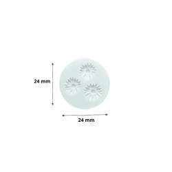 Moule silicone Sugarflex Décors Marguerites