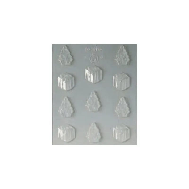 Plaque de moulage pour 11 sujets en chocolat