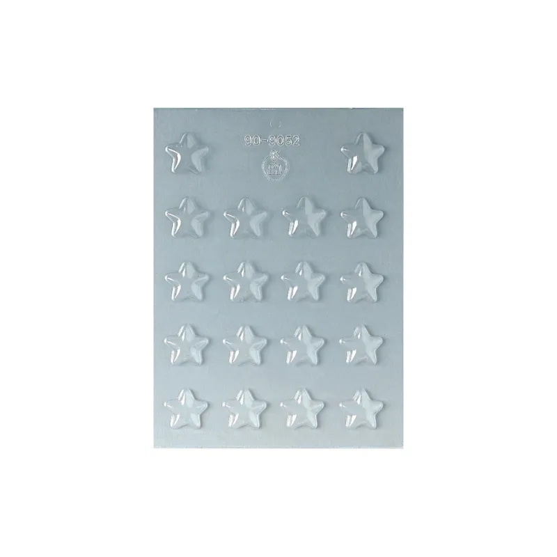 Plaque de moulage avec 18 étoiles, un moule pour tous les pros