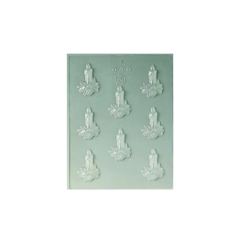 8 bougies avec cette plaque de moulage pour les pros exigeants