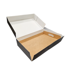 Calage en Carton Kraft pour boite traiteur