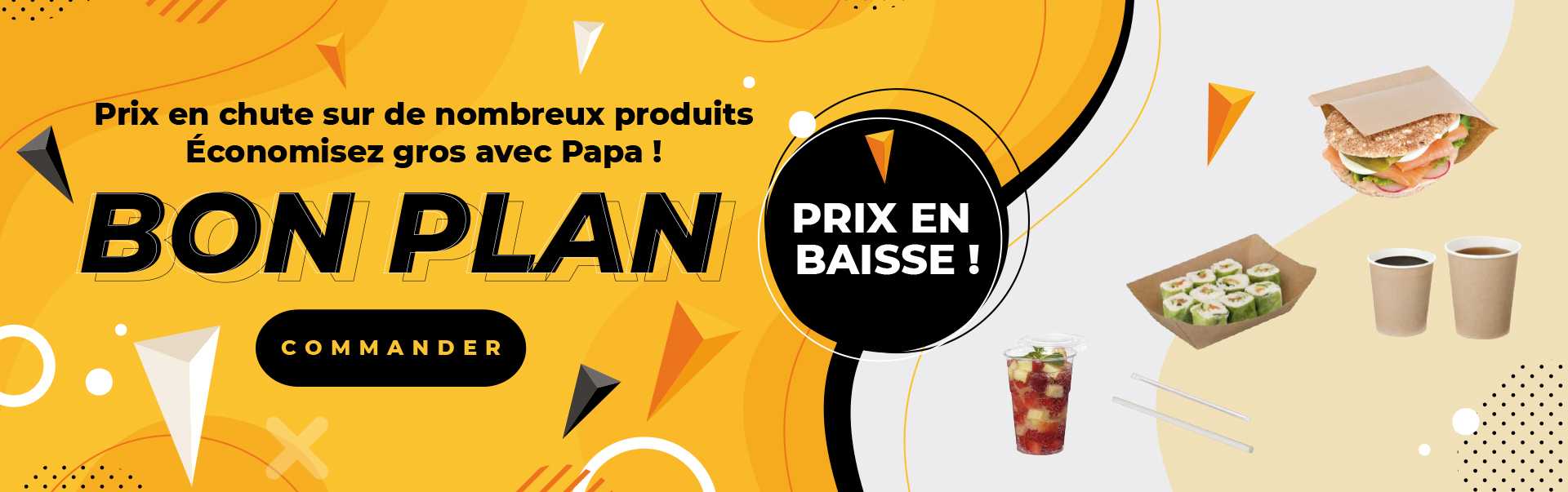 Bons plans emballages alimentaires